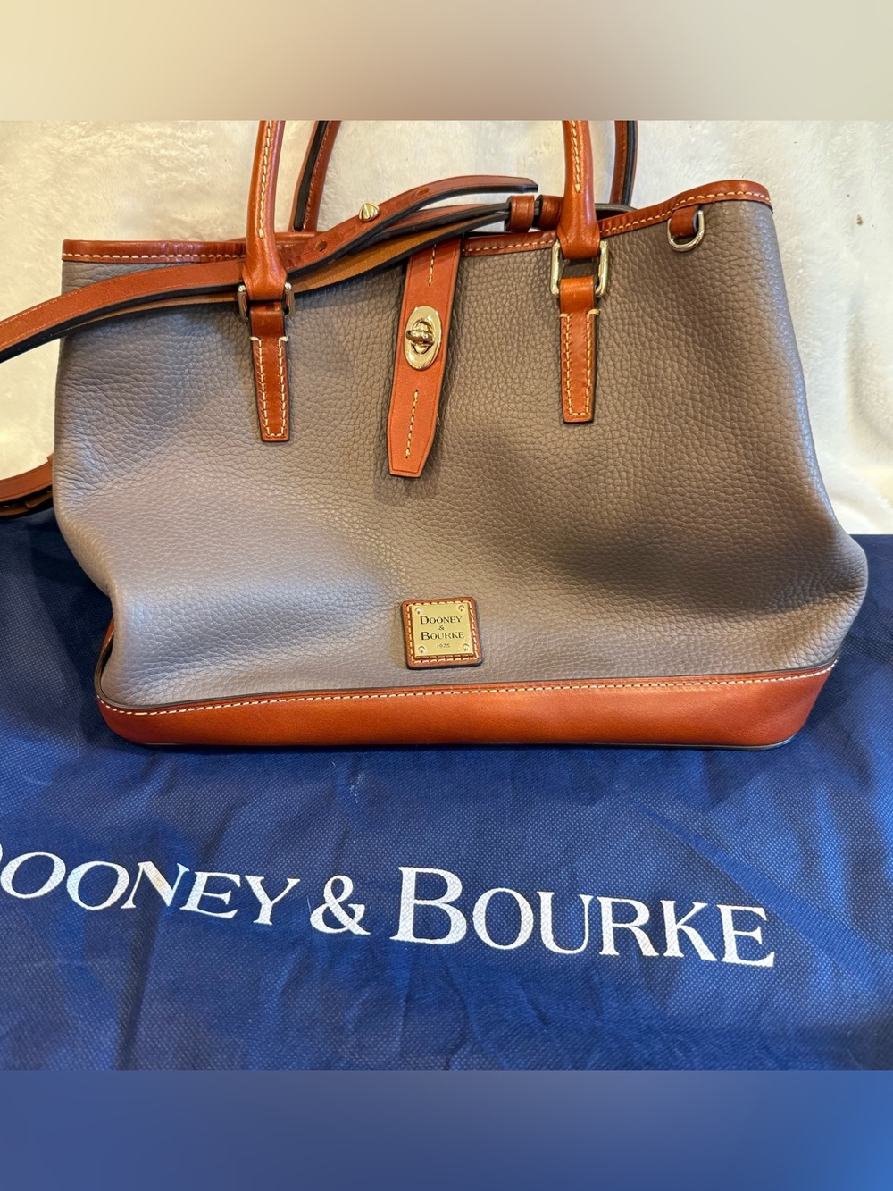 Dooney & Bourke Pebbled Leather Tote